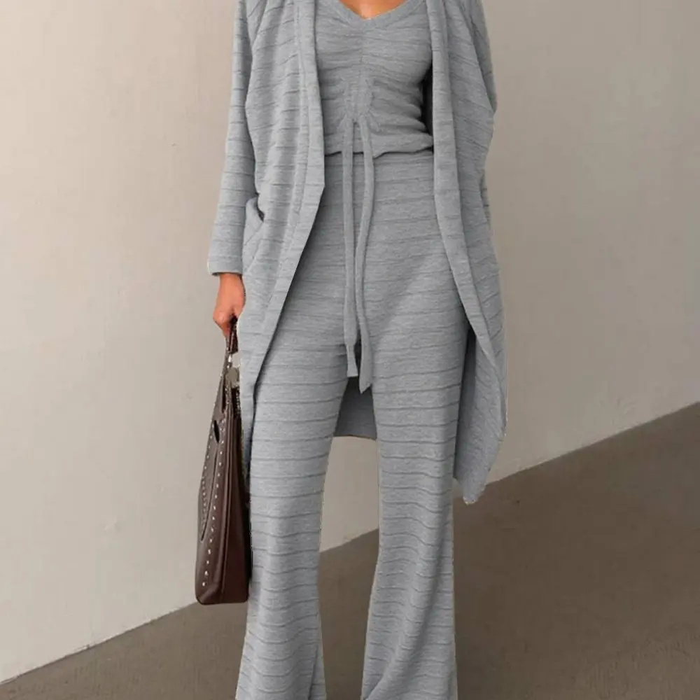 Pantaloni da abito casual da donna Pantaloni lunghi stile moda Ensemble Abito primavera autunno senza decorazione