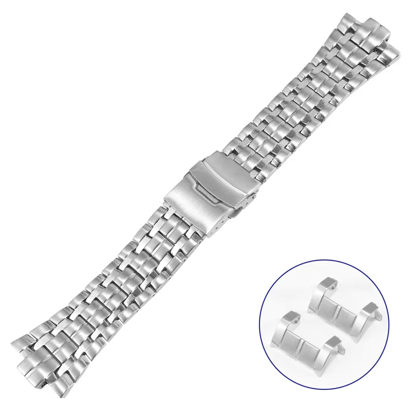 

YPPO Dedicated Interface Finesteel Watchband EDIFICE Series Suitable For EF-540D-1A Men's Stainless Steel Watch Chain 22mm