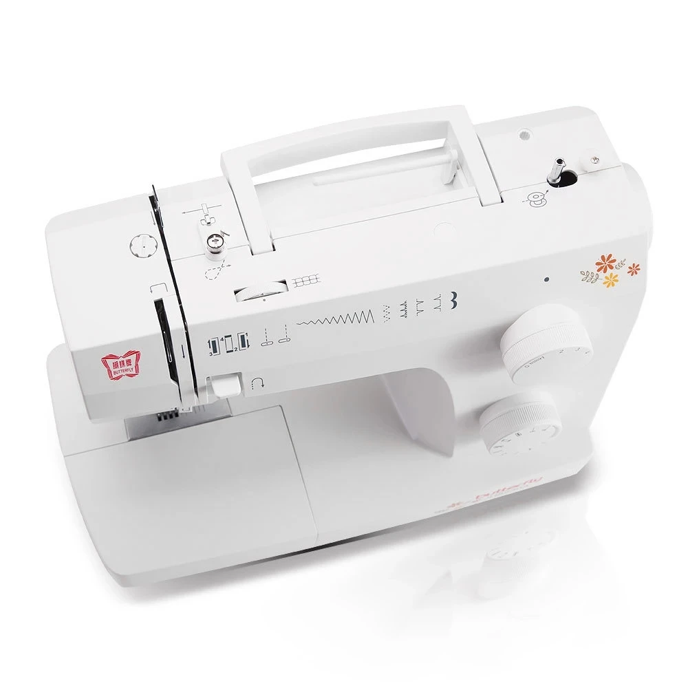 JH8230A Sewing Machine, 70W Mechanical Household DIY Electric Sewing Tools , 9 Built-in Stitches,Beginners Thick Material Sewing