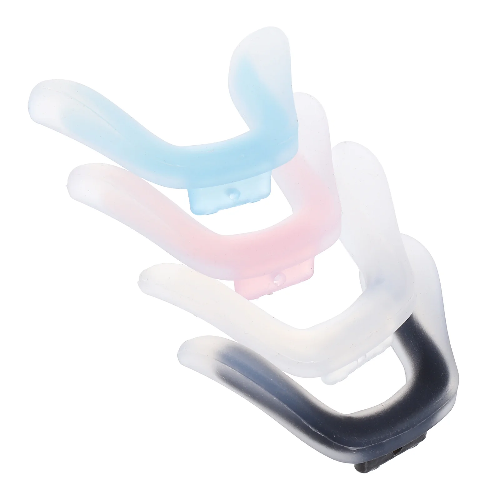 

4Pcs Anti-Slip Eyeglasses Nose Pads Silicone Soft Cushion Non-Slip Nose Pieces for Glasses Eyeglass Pads Eyeglass Repair Kit