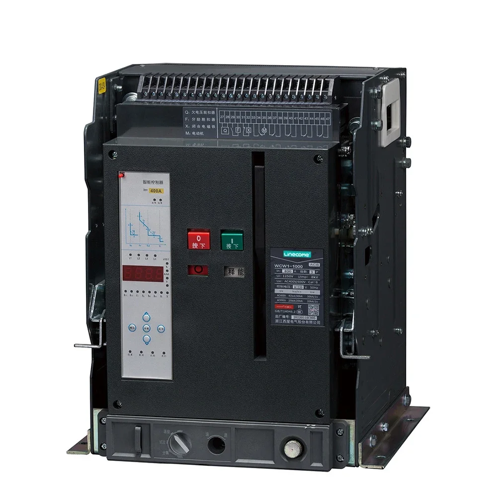 

Air Circuit Breakers Intelligent Universal Type ACB for AC Current 400V/690V 1000A Air Circuit Breakers