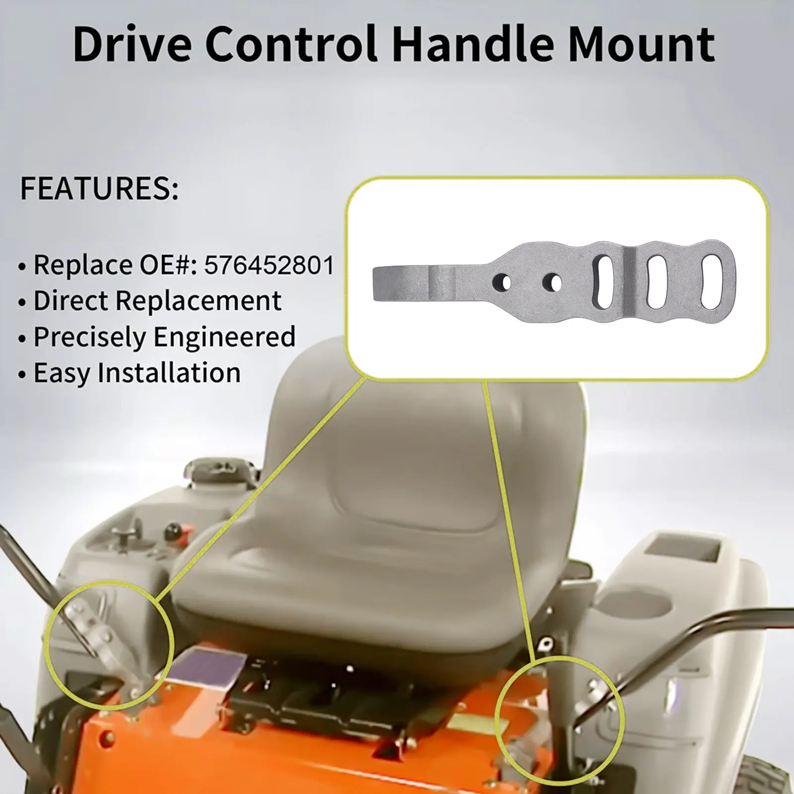 Navigate Your Garden with Ease Mount Drive Control Replacement for Lawn Mower For 965880401 576452801 965881301