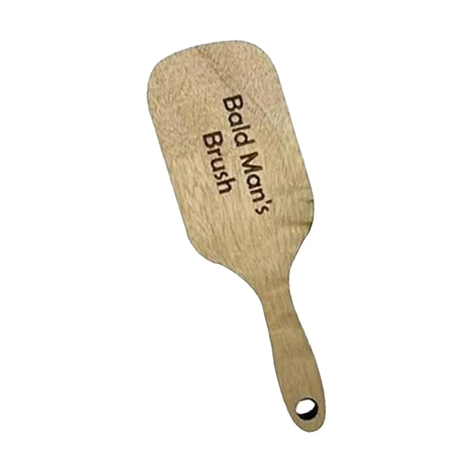 مشط الرجل الأصلع، فرشاة شعر خشبية مضحكة، هدية مضحكة للرجال، لوازم تصفيف الشعر للاستخدام المنزلي #5