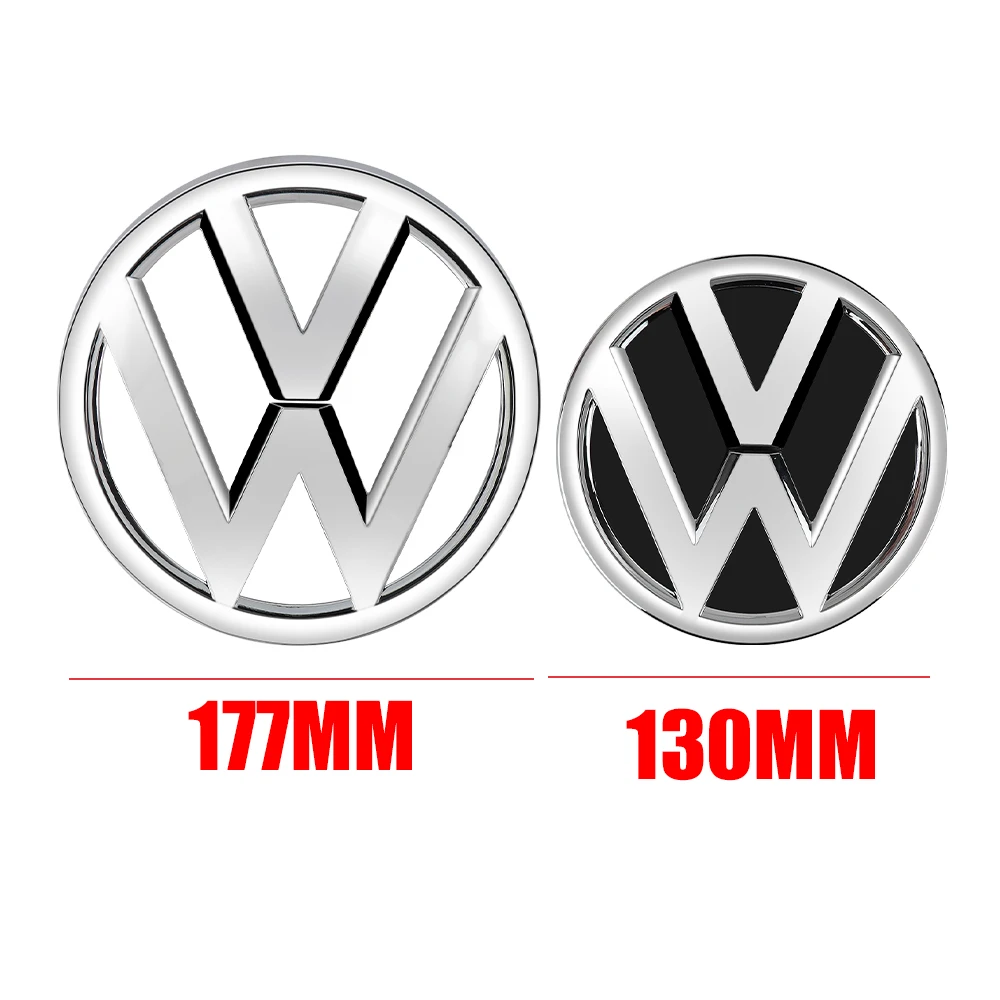 1 Set for VW Transporter T6 2016-2020 Replacement Version Original Car Front Grille Emblem Cover Rear Trunk Lid Badge Stickers