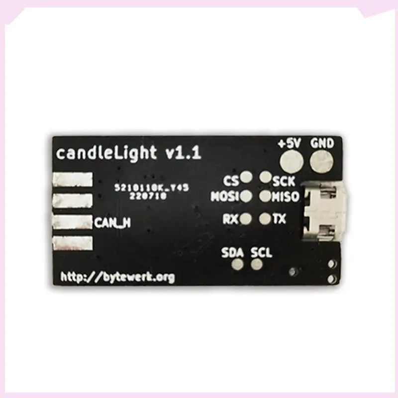 B24B Candlelight USB To Can Module CAN Bus Analyzer CAN Debug Adapter LED Indicator For Open Source CAN Protocol Analysis