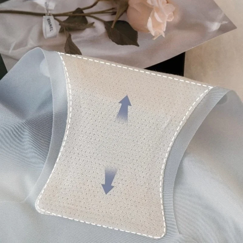 7-teiliges Set Damen-Eisseiden-Slips, ultradünne Slips, schnelltrocknende, unsichtbare Unterhosen, niedrig geschnittene Unterwäsche, sexy Sommer-Lingerie, Größe M-XL – Detail 10
