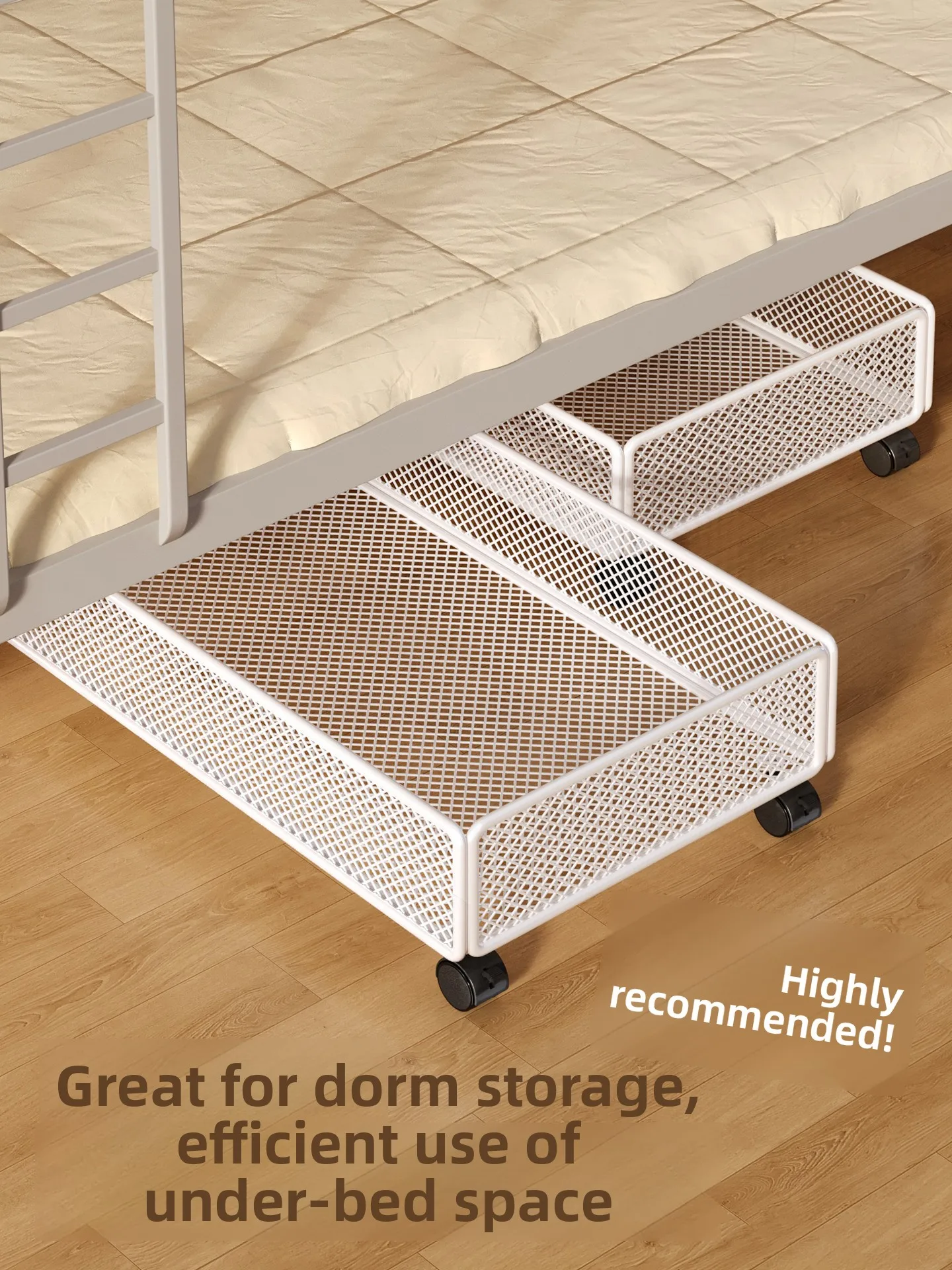 

Large Capaci Underbed Storage Box Der Sle Dormi Bedroom Clothing Organizer Wheel Mounted Underbed Storage Container