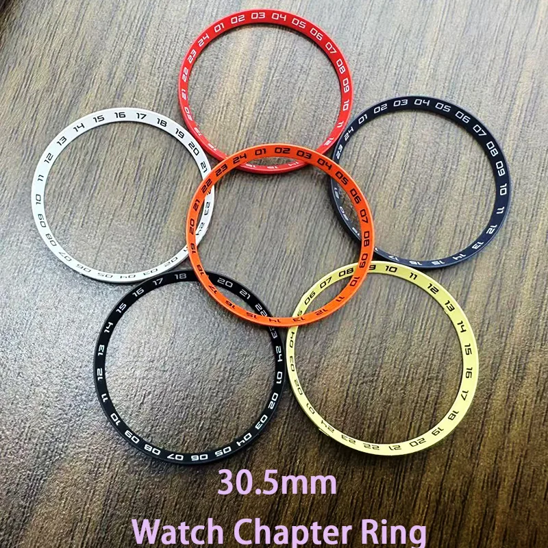 

Mod 30.5mm*27.3mm SKX007 Replace Chapter Ring Fits SKX009 SRPD Watch Cases Plasticsr Inner Ring NH35 NH36 Watch Case Refit Parts