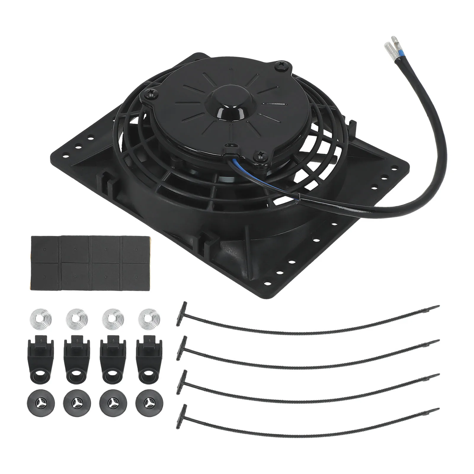 

Универсальный тонкий вентилятор 6 дюймов с функцией толкания и тяги, электрический, для охлаждения радиатора, комплект для установки на GMC