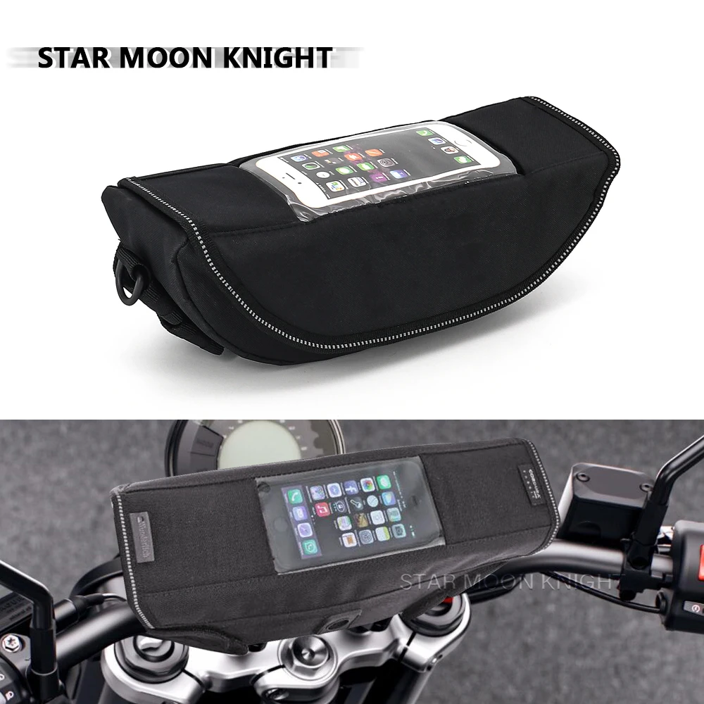 Motorcycle Accessories Storage Handlebar bag For Husqvarna Svartpilen 701 401 125 Nuda 900 R Waterproof Bag Travel Tool bag