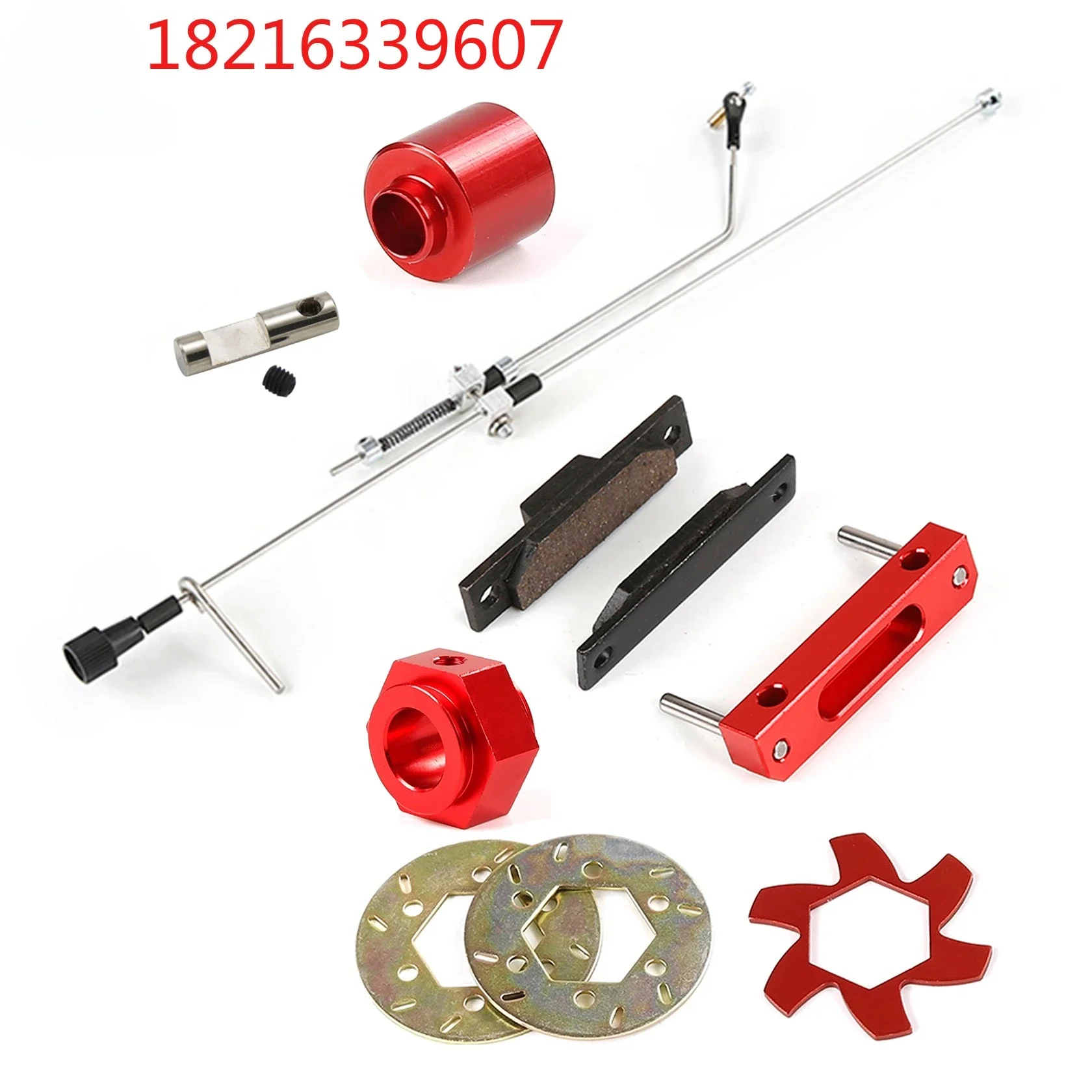 Brake Lever or Cam or Fixed Disc Spacer Holder Plate Disc Brake Hub for 1/5 HPI Rofun Rovan KM Baja 5B 5T 5SC Rc Car Parts