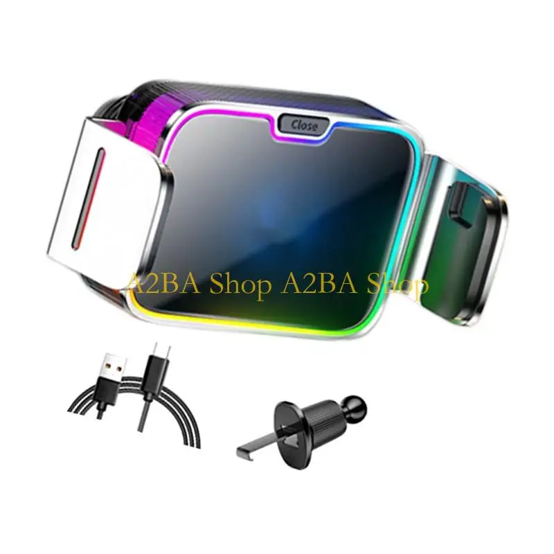 A2BA Air Outlet Phone Holder Wireless Car Chargers Stand for Daily Travel