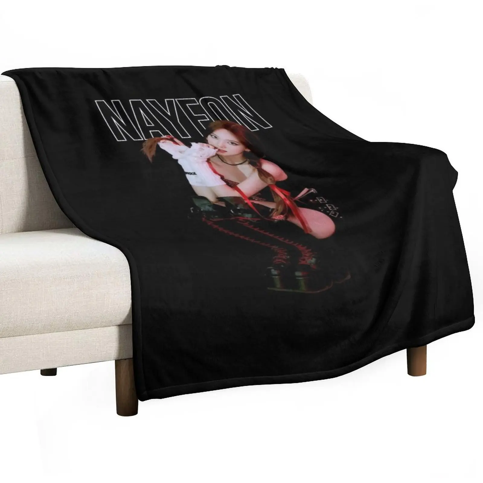 

Im Nayeon kpop Throw Blanket Luxury St Decorative Sofa Blankets