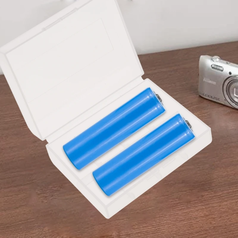 1-2 26650 배터리용 솔리드 배터리 보관 상자 컨테이너 배터리 케이스 Dropship