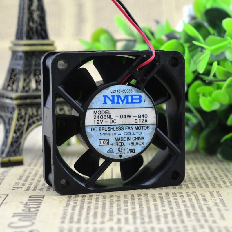 

H NMB 2408NL-04W-B40 12V0.12A double ball industrial power supply fan 6020 2wire