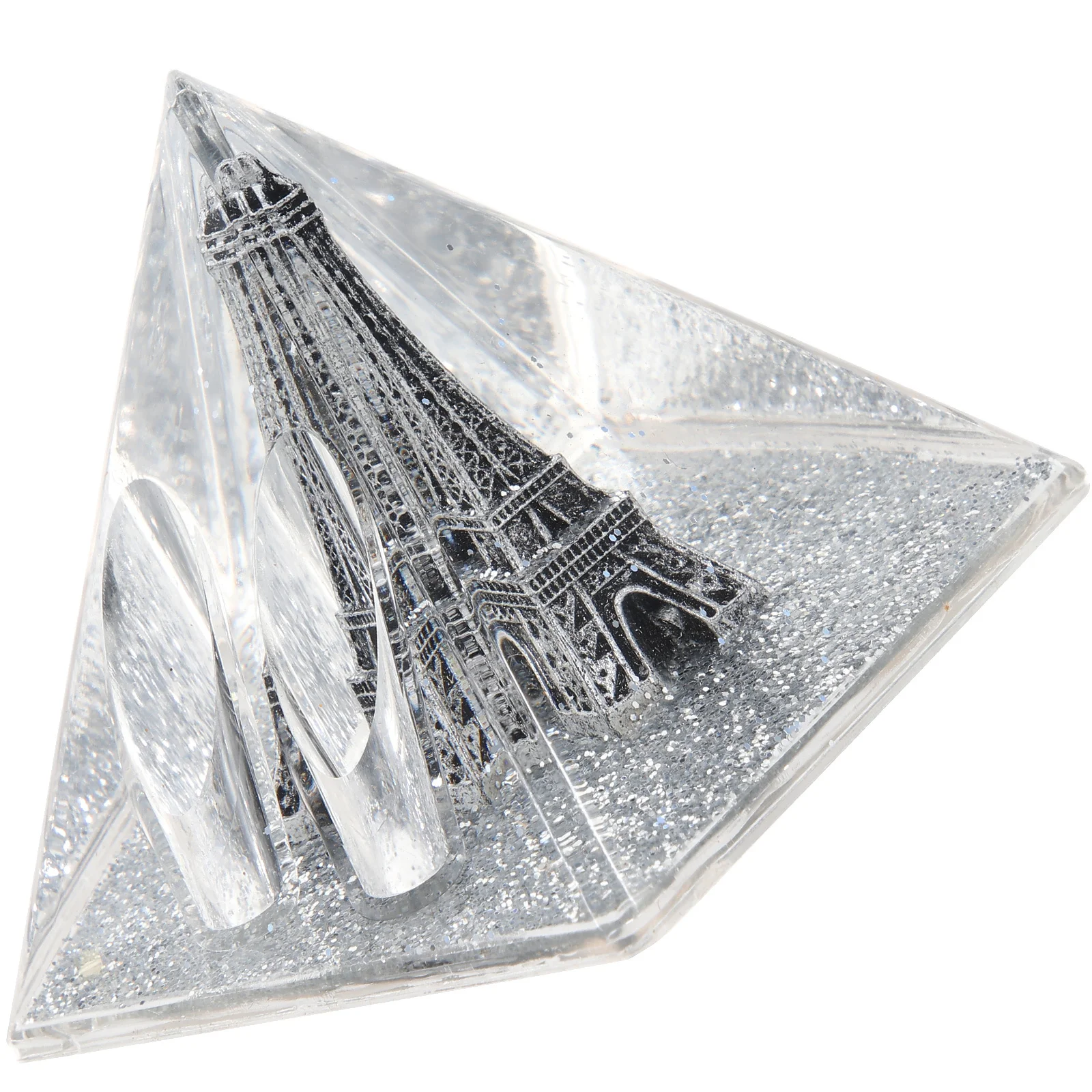 

1Pcs Desktop Pen Holder Creative Eiffel Tower Pyramid Design Pen Rack Suitable for Office School Writing Pens Signature Pens