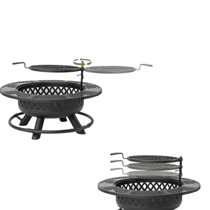 

Outdoor artisan grill, garden multi-function enclosure grill, table grill