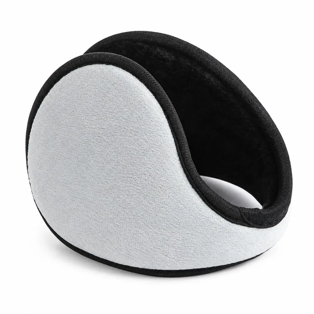 Portable Thicken Warm Ear Muffs Windproof Soft Cozy Ear Covers Velvet Fleece Ear Protectors for Men Women