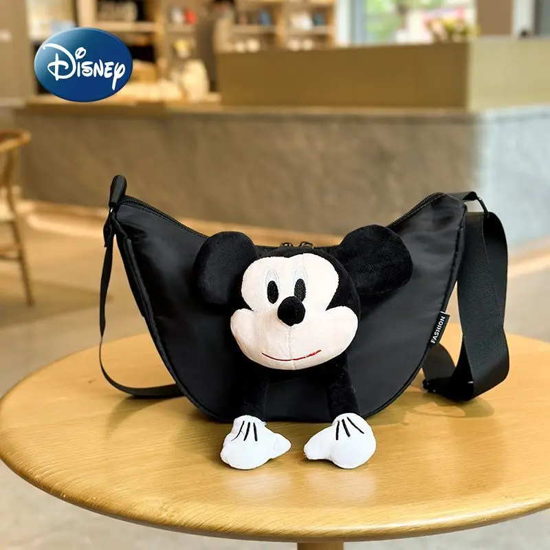 

Disney Mickey New Women's Shoulder Bag Fashion Cartoon Doll Women's Shoulder Messenger Bag Doll Shoulder Messenger Bag