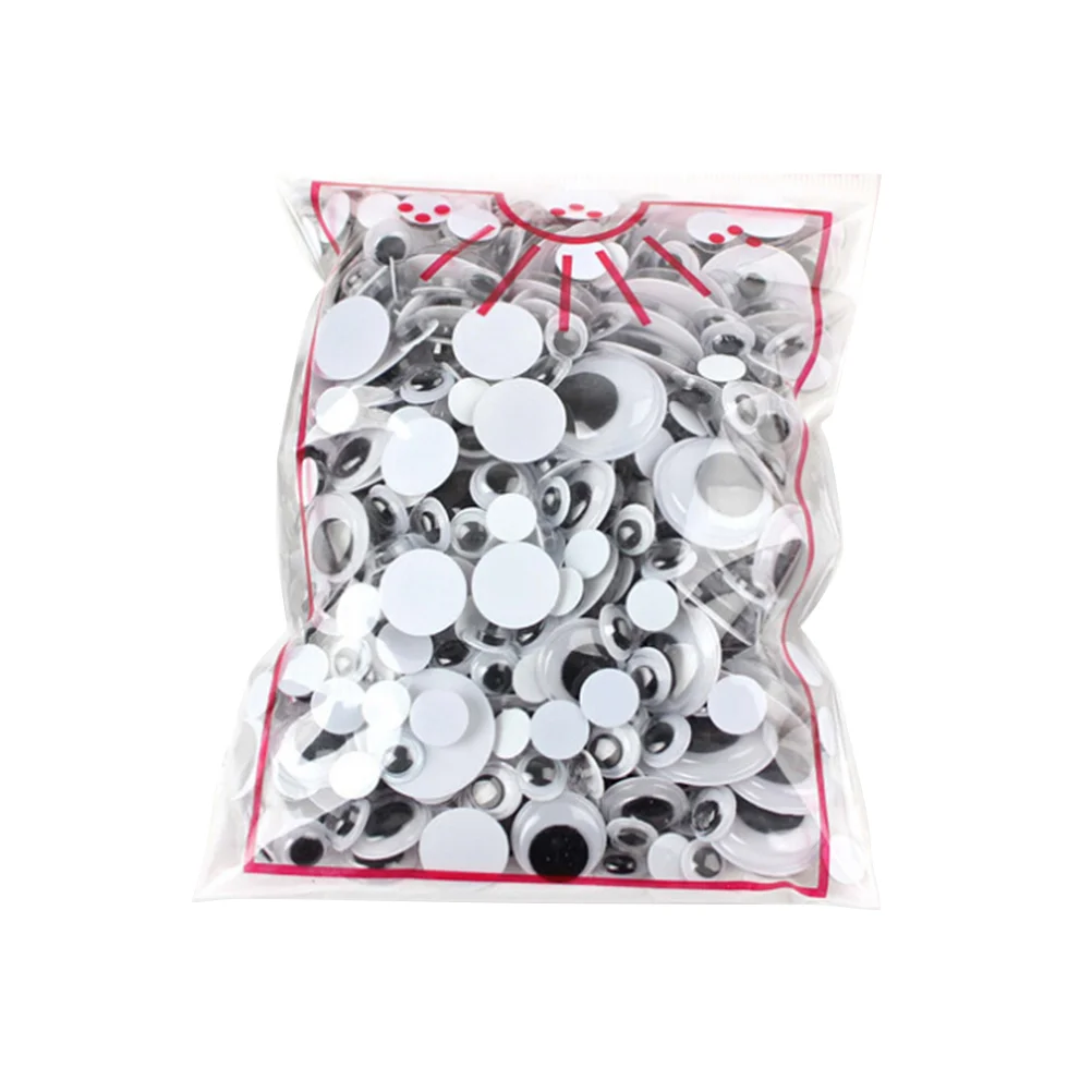 200pcs Self-adhesive Googly Wiggle Eyes for DIY Scrapbooking Crafts Projects (Colorful) diy eyes diy cartoon eyes