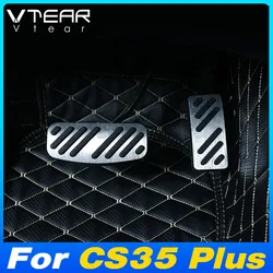 Vtear For Changan CS35 Plus gas sport fuel adjust Trim Car foot brake Pedal cover interior decoration styling accessories parts