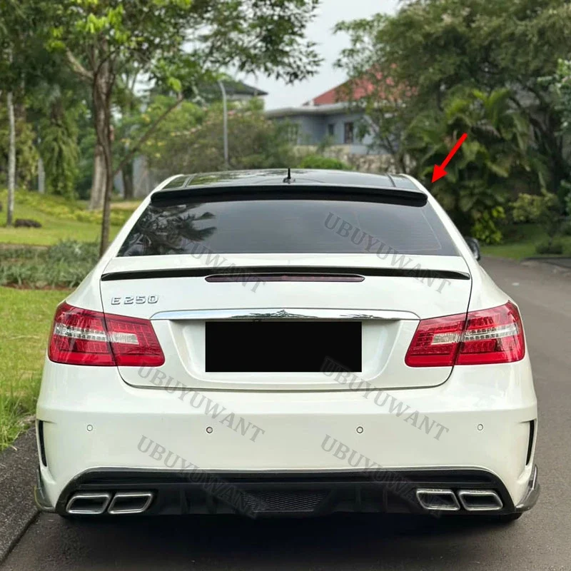 Für Benz E Coupé W207 C207 2010 - 2016 E200 E250 E300 E350 Heckspoiler Flügel Dachspoiler Diffusor Autoteile