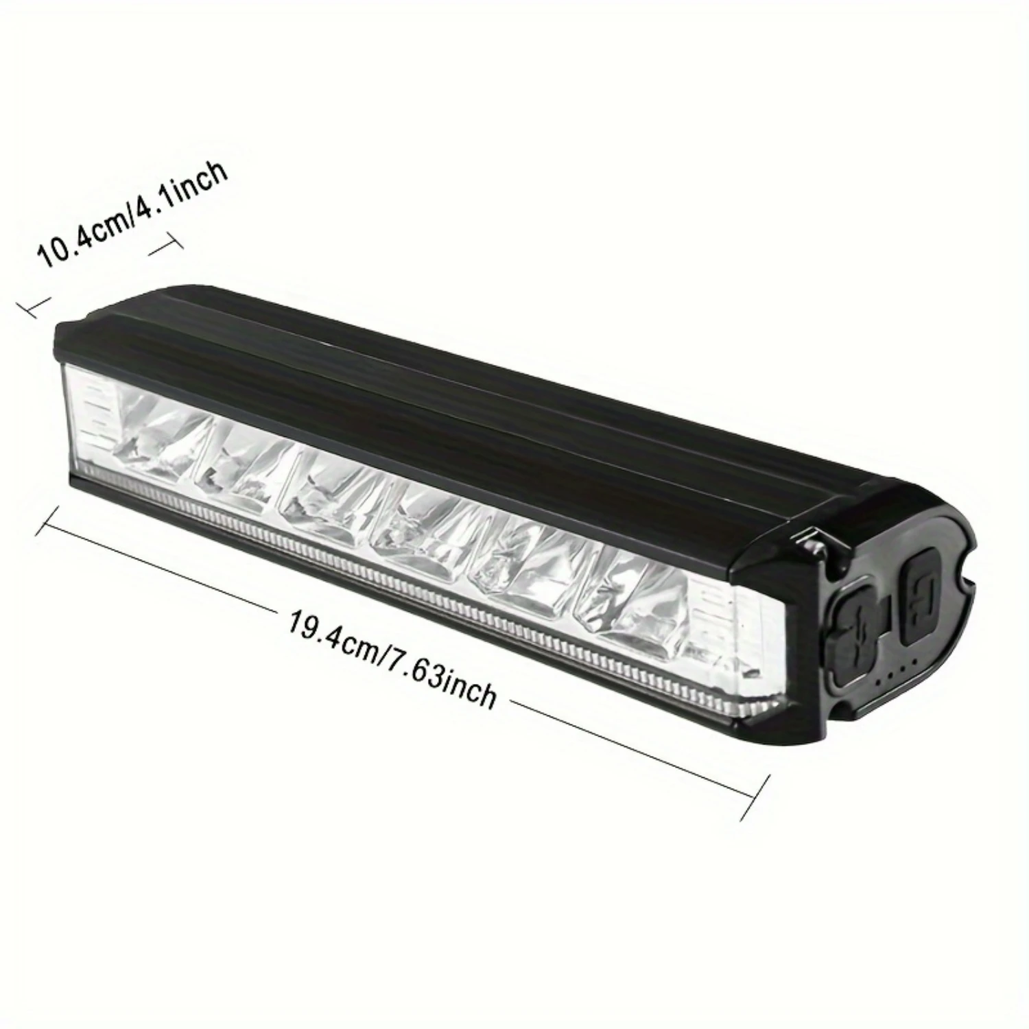 

Waterproof Bright USB Rechargeable Bicycle Headlight Set for Night Riding - High Beam Low Beam Bike Light for Adult Kid Mountain