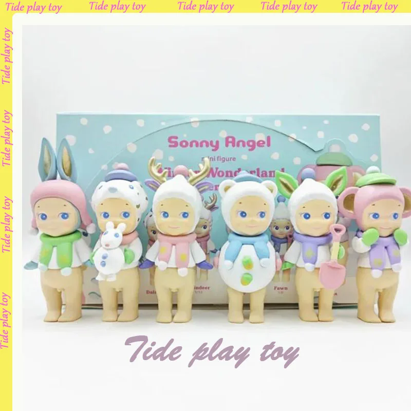 

Sonny Angel Winter Wonderland Series Blind Box Surprised Box Cute Girl Figures Collectible Doll Room Decoration Christmas Toys