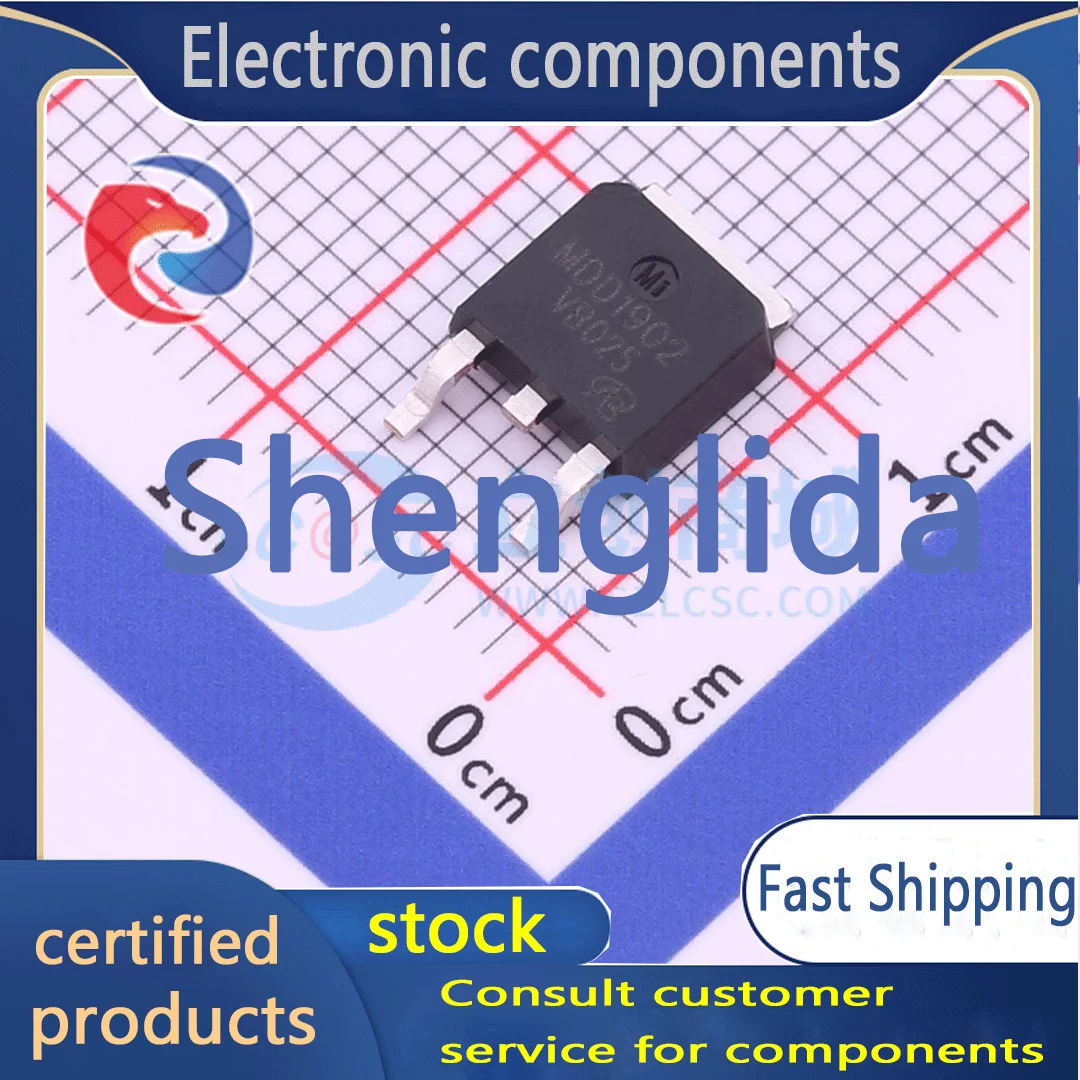 MDD1902RH paquete TO-252 transistor de efecto de campo a estrenar, fuera del estante, 1 piezas