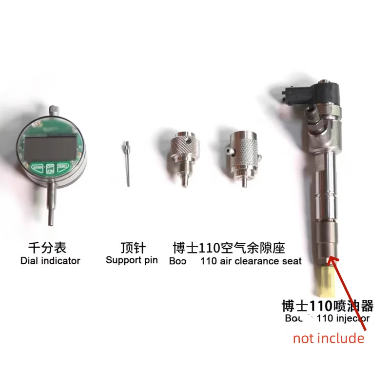 

Common Rail Diesel Fuel Injector Residual air gap measurement tool For Bo-sch 110