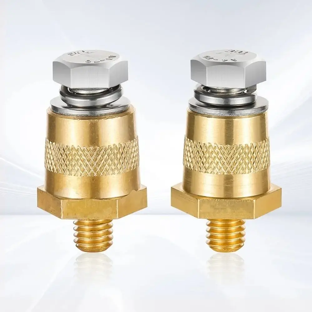 

Universal Brass Battery Pole Adapter M8 With Male Thread M8 Connector Terminal Car Battery Connection