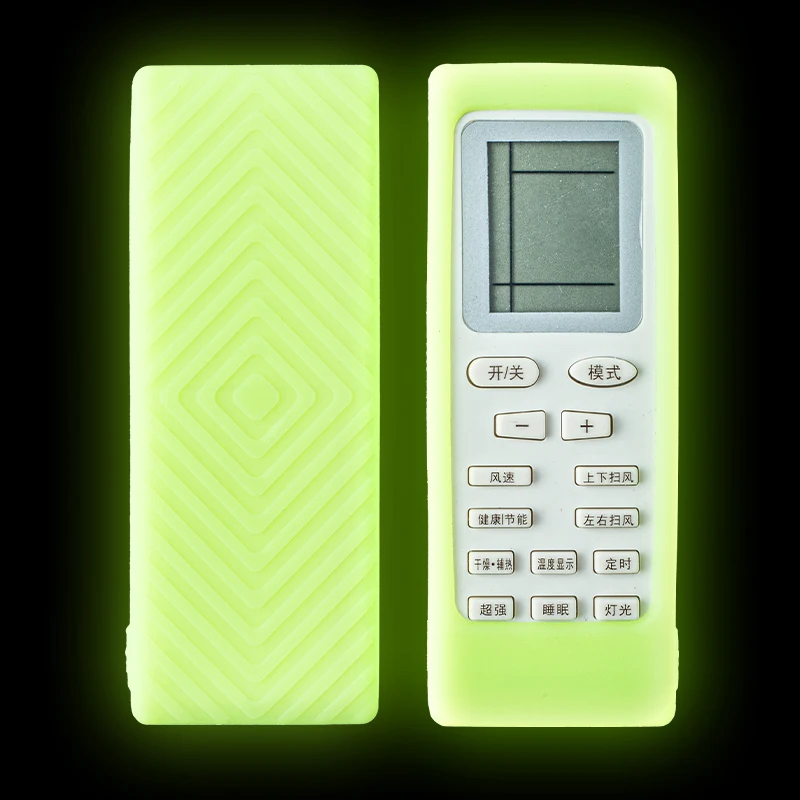 1 PC Luminous Silicone Case For Gree Air Conditioner Remote Contorl Growing In The Dark