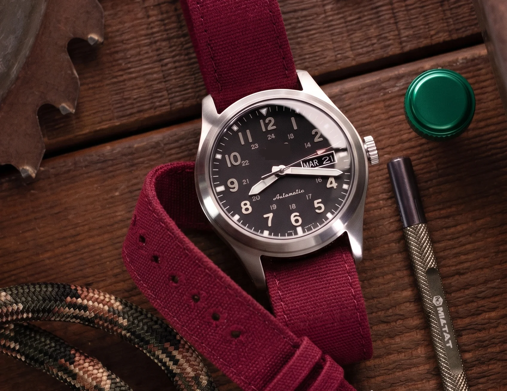  Pasek do zegarka z nylonu o – Tropic Strap Vintage recenzja i cena