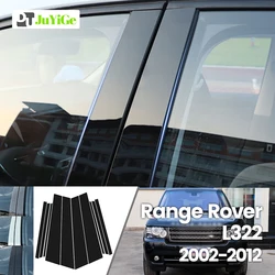 For Land Rover Range Rover L322 2002-2012 2003 2004 Bright Black Carbon Fibre Window Door B C Sticker