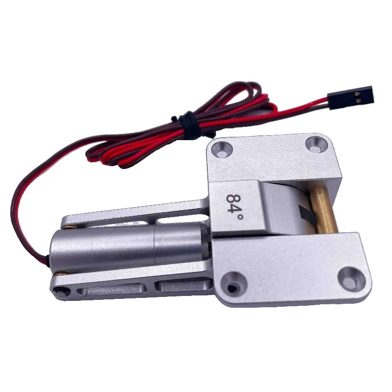 Model Aircraft Electric Retractable Landing Gear ER-010 ER-120 CNC 10/12mm 84 Degrees 12kg