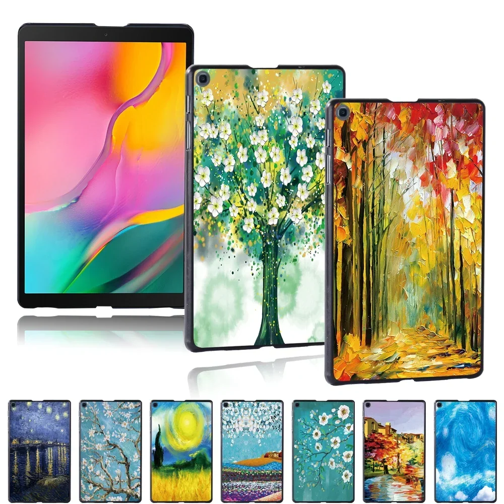 

Tablet Case Cover for Samsung Tab A7 10.4"/A7 Lite 8.7"/S7 11"/S6 Lite 10.4"/A 8.0" 10.1" 10.5" Paint Print Anti-fall Back Shell