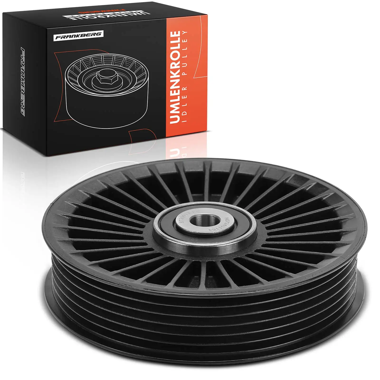 Frankberg 1x afbuigrol geleiderrol voor Mercedes-Benz B903 B904 B906 V221 W212 55350960 6112340193 5117690AA 36212 6112340293