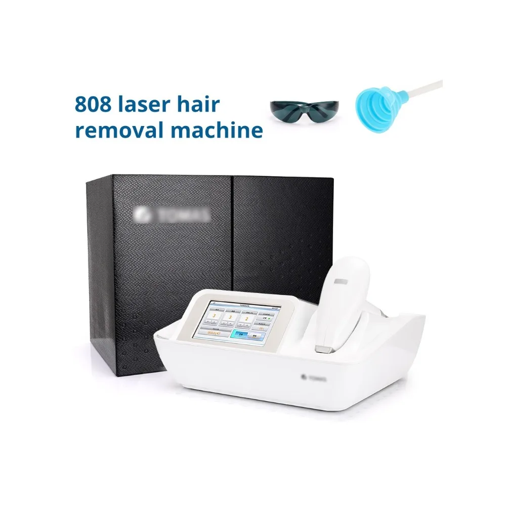 Professional Home Use 808nm Diode Laser Hair Removal Machine Painless Hair Removal Skin Rejuvenation Device