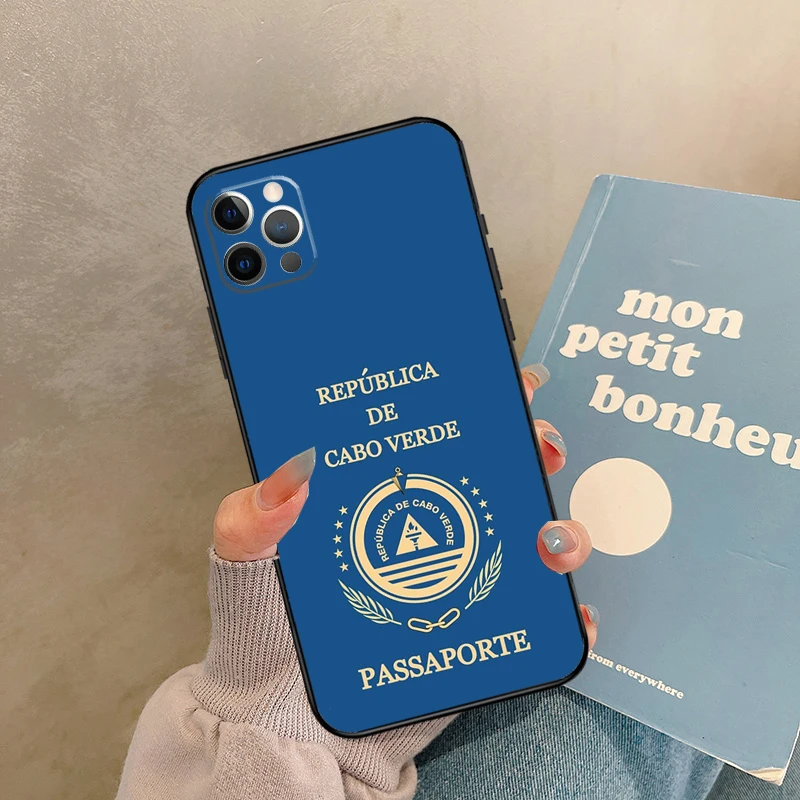 حافظة هاتف من السيليكون بعلم كيب فيردي لهاتف آيفون 17 إير 17 برو 17 برو ماكس غطاء كامل #2