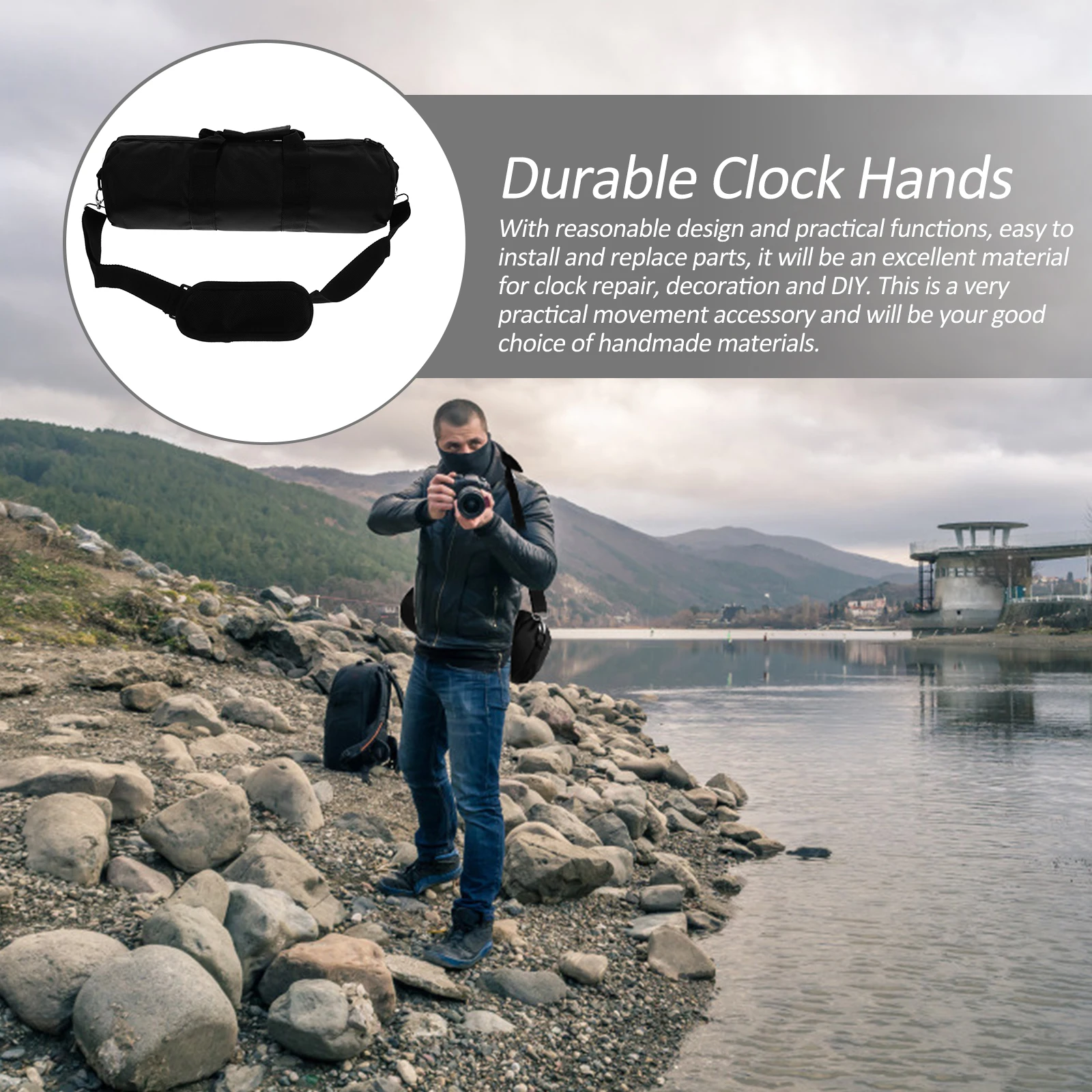 

Oxford Fabric Tripod Carrying 40Cm Long Anti-Shock Shoulder Handheld Storage Bag For Outdoor Photographic Equipment Light Stand