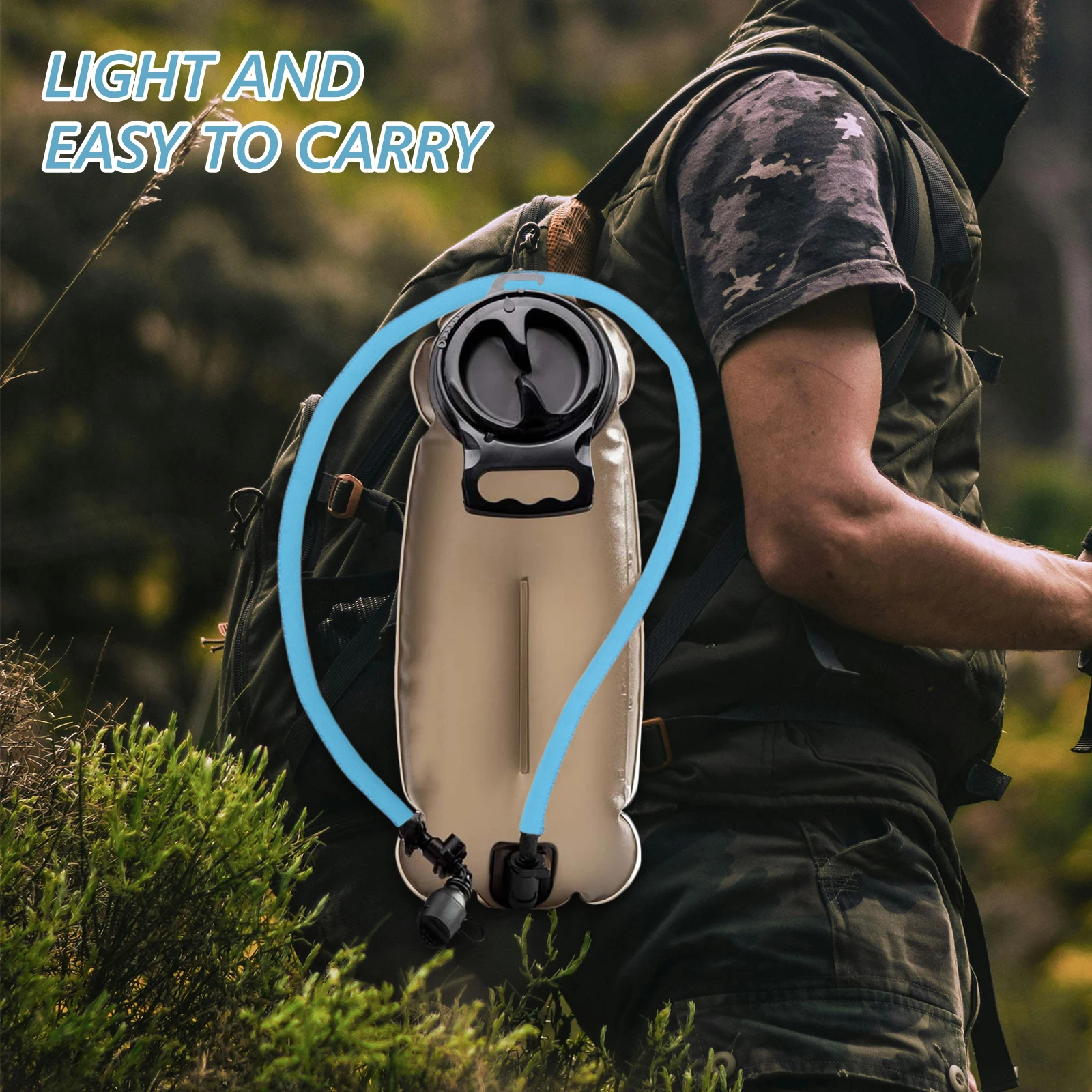 

Insulated Hydration Pack Tube Neoprene Water Bladder Sleeve Lightweight Durable Protection For Hiking Cycling Running Outdoor