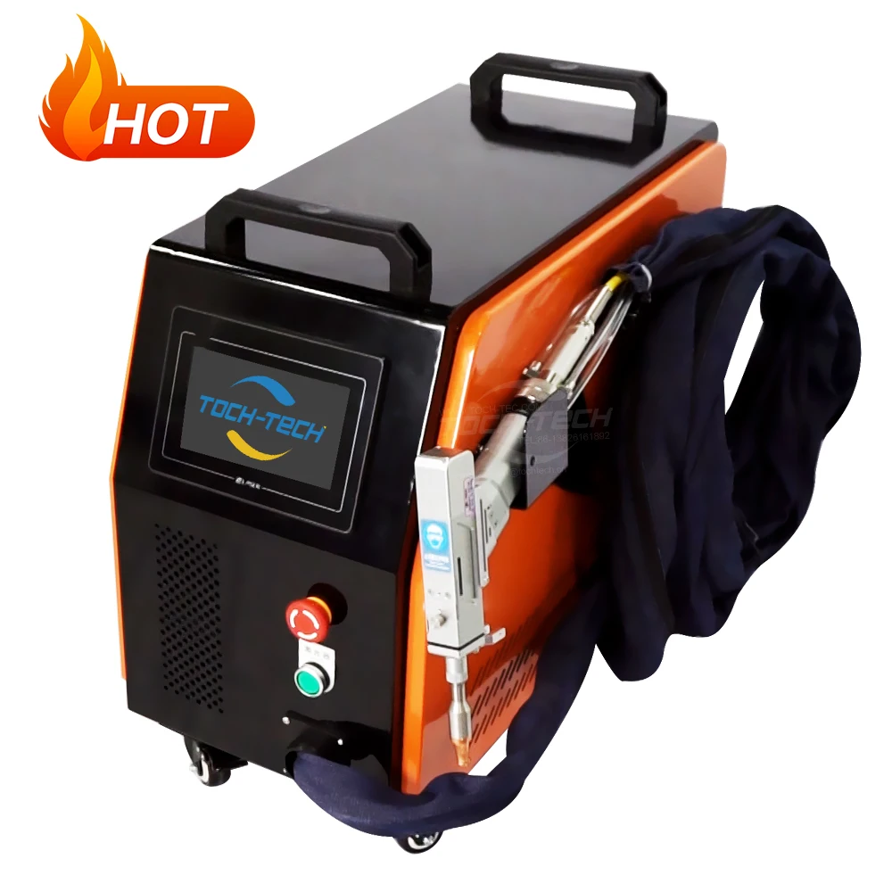 

1500W Air Cooling Welding Laser Hand Held Fiber Laser Welding Machine with Wire Feeder Portable Mini Laser Welder for Metals
