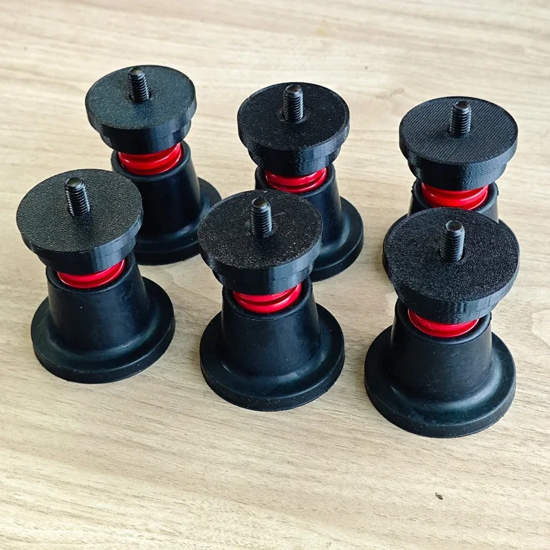 6pcs/ set Racing Rig Bass Shakers For GTPLAYER Simulator Cockpit Sim Rig Spring Vibration lsolator Set
