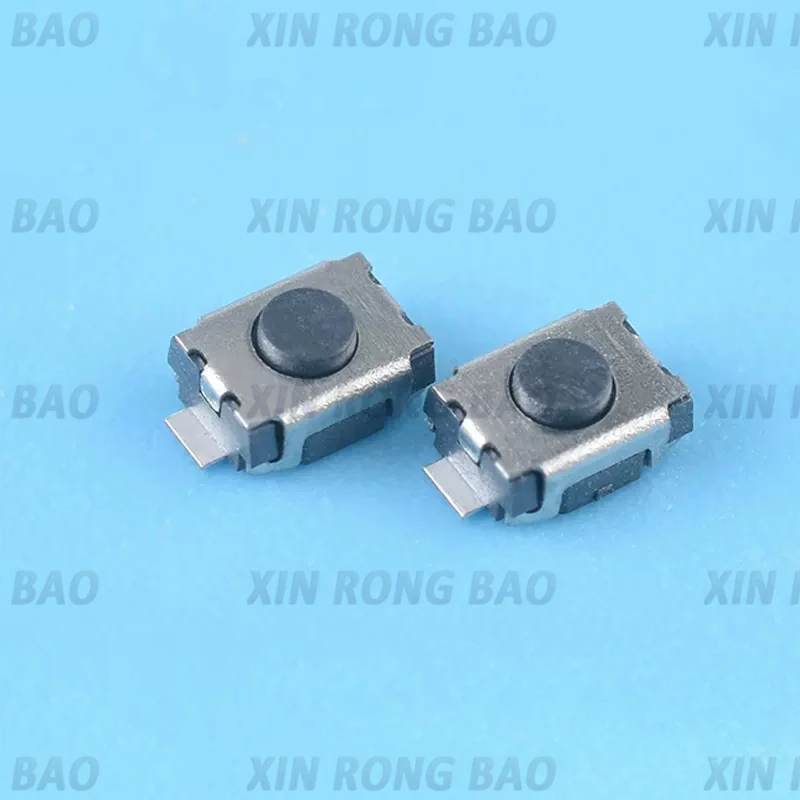 100pcs/lot 3*4*2MM small tortoise Switch 2pin SMD MP3/MP4 phone button Touch button Micro switch 3X4X2
