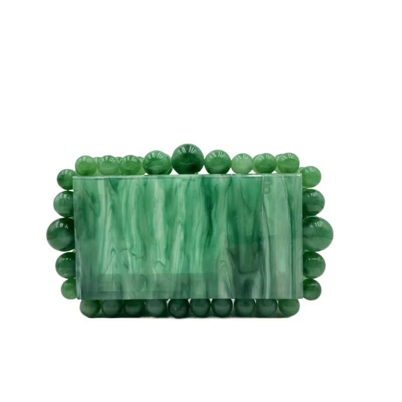 NONE Acryl Clutch Bag Multicolor 3
