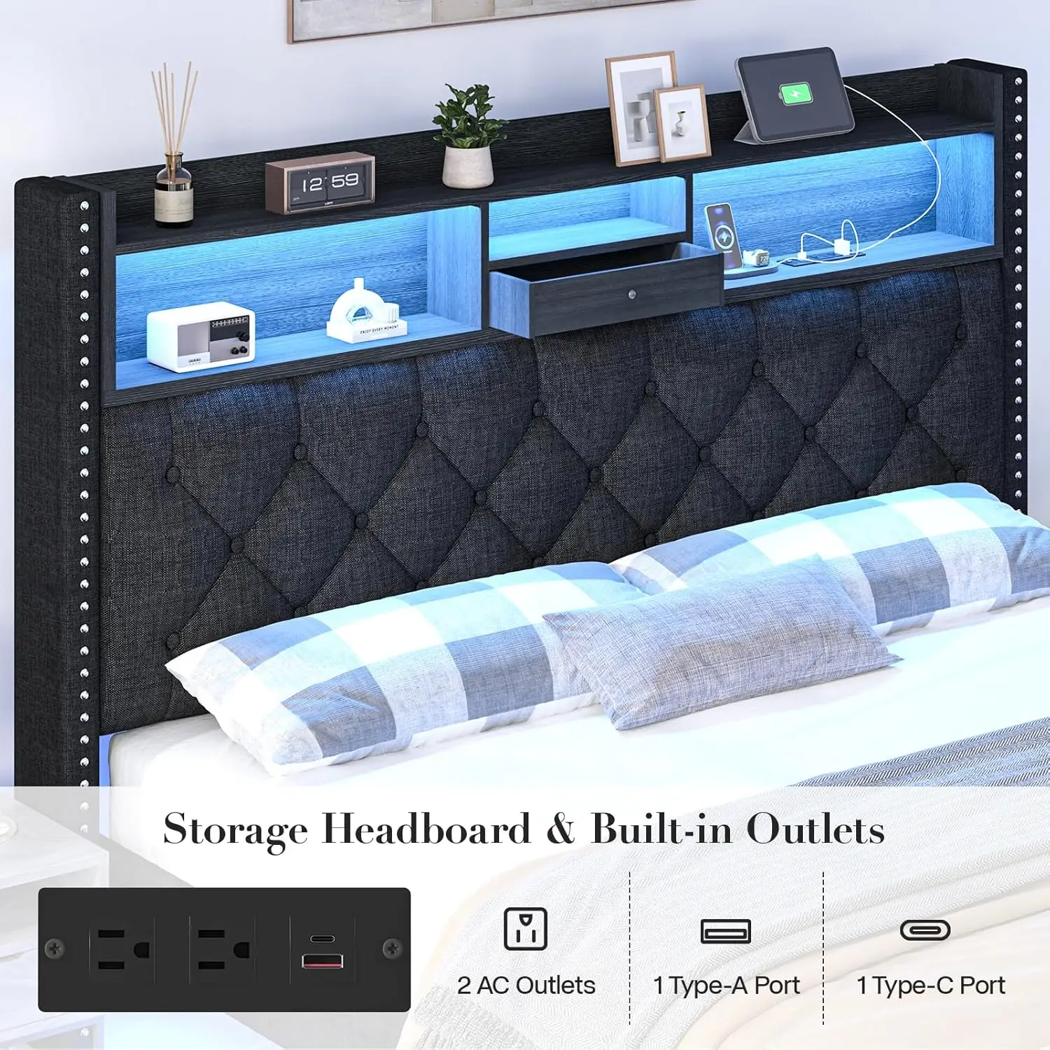 Thumbnail 3 - #6 Trending Upholstered Headboards Right Now