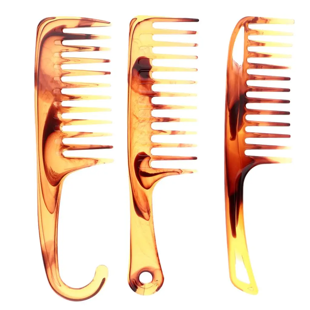 Hair Conditioning Rake Comb Wide Tooth Detangler Salon Styling Tool for Hairdresser Beauty Salon Equipment