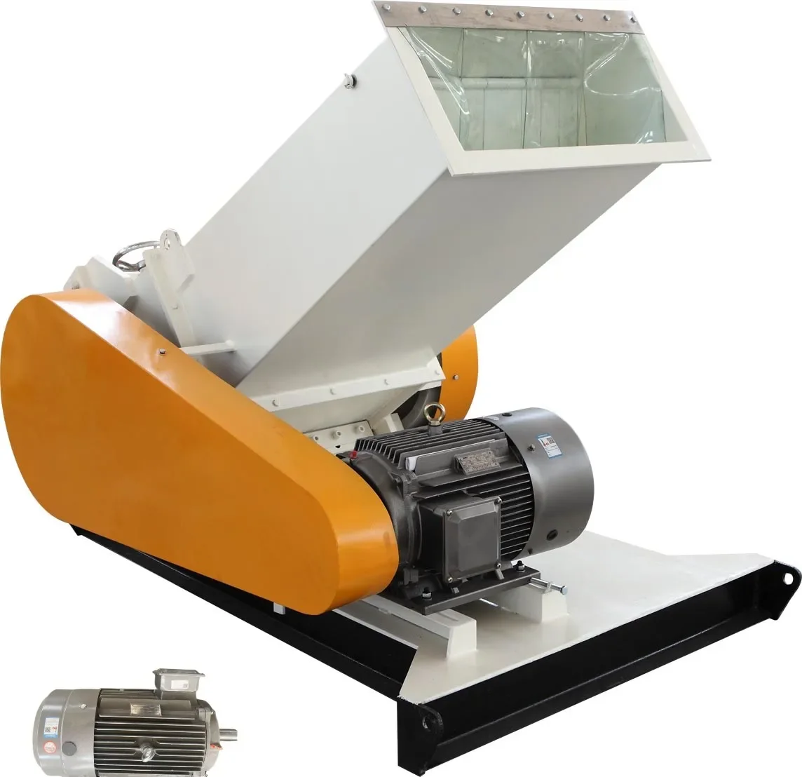 Mesin penghancur plastik material mentah plastik PP