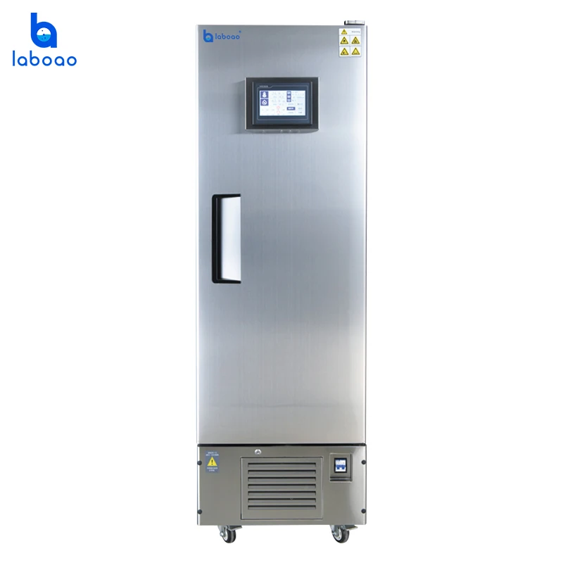 Incubatrice climatica artificiale con luce superiore a LED in acciaio inossidabile LABOAO per laboratorio