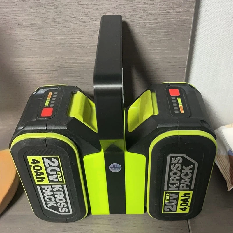 Immagine 6: Supporto per Batterie Compatibile con Batterie WORX Bigfoot, Organizzatore Portatile per Batterie, Rack di Stoccaggio Stampato in 3D